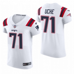 New England Patriots 71 Josh Uche Nike Men White Team Color Men Stitched NFL 2020 Vapor Untouchable Elite Jersey New England Patriots 71 Josh Uche Nike Men White Team Color Men Stitched NFL 2020 Vapor Untouchable Elite Jersey