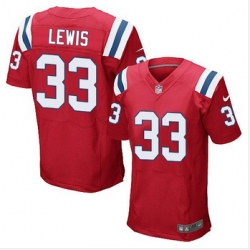 New New England Patriots #33 Dion Lewis Red Alternate Mens Stitched NFL Elite Jersey New New England Patriots #33 Dion Lewis Red Alternate Mens Stitched NFL Elite Jersey