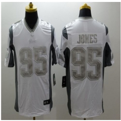 New New England Patriots #95 Chandler Jones White Mens Stitched NFL Limited Platinum Jersey New New England Patriots #95 Chandler Jones White Mens Stitched NFL Limited Platinum Jersey