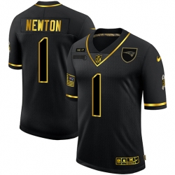 Nike New England Patriots 1 Cam Newton Black Gold 2020 Salute To Service Limited Jersey Nike New England Patriots 1 Cam Newton Black Gold 2020 Salute To Service Limited Jersey
