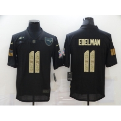 Nike New England Patriots 11 Julian Edelman Black Camo 2020 Salute To Service Limited Jersey Nike New England Patriots 11 Julian Edelman Black Camo 2020 Salute To Service Limited Jersey