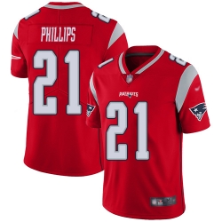 Nike New England Patriots 21 Adrian Phillips Red Men Stitched NFL Limited Inverted Legend Jersey Nike New England Patriots 21 Adrian Phillips Red Men Stitched NFL Limited Inverted Legend Jersey