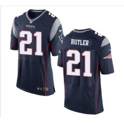 Nike New England Patriots #21 Malcolm Butler Navy Blue Team Color Men 27s Stitched NFL New Elite Jersey Nike New England Patriots #21 Malcolm Butler Navy Blue Team Color Men 27s Stitched NFL New Elite Jersey
