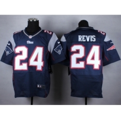 Nike New England Patriots 24 Darrelle Revis Blue Elite NFL Jersey Nike New England Patriots 24 Darrelle Revis Blue Elite NFL Jersey