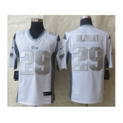 Nike New England Patriots 29 LeGarrette Blount White Game Platinum NFL Jersey Nike New England Patriots 29 LeGarrette Blount White Game Platinum NFL Jersey