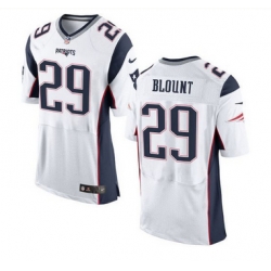 Nike New England Patriots #29 LeGarrette Blount White Men 27s Stitched NFL New Elite Jersey Nike New England Patriots #29 LeGarrette Blount White Men 27s Stitched NFL New Elite Jersey