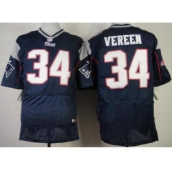 Nike New England Patriots 34 Shane Vereen Blue Elite NFL Jersey Nike New England Patriots 34 Shane Vereen Blue Elite NFL Jersey
