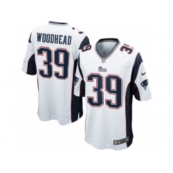 Nike New England Patriots 39 Danny Woodhead White Game NFL Jersey Nike New England Patriots 39 Danny Woodhead White Game NFL Jersey