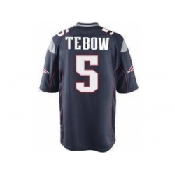 Nike New England Patriots 5 Tim Tebow Blue Game NFL Jersey Nike New England Patriots 5 Tim Tebow Blue Game NFL Jersey