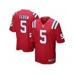 Nike New England Patriots 5 Tim Tebow red Game NFL Jersey Nike New England Patriots 5 Tim Tebow red Game NFL Jersey
