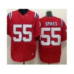 Nike New England Patriots 55 Brandon Spikes Red Elite NFL Jersey Nike New England Patriots 55 Brandon Spikes Red Elite NFL Jersey