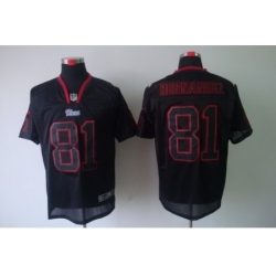 Nike New England Patriots 81 Aaron Hernandez Black Elite Lights Out NFL Jersey Nike New England Patriots 81 Aaron Hernandez Black Elite Lights Out NFL Jersey