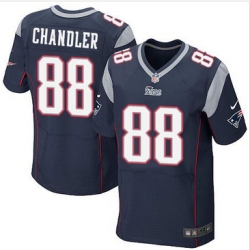 Nike New England Patriots #88 Scott Chandler Navy Blue Team Color Mens Stitched NFL Elite Jersey Nike New England Patriots #88 Scott Chandler Navy Blue Team Color Mens Stitched NFL Elite Jersey