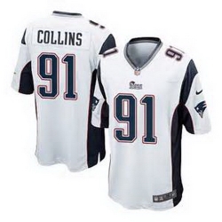 Nike New England Patriots #91 Jamie Collins White Mens Stitched NFL New Elite Jersey Nike New England Patriots #91 Jamie Collins White Mens Stitched NFL New Elite Jersey