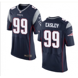 Nike New England Patriots #99 Dominique Easley Navy Blue Team Color Men 27s Stitched NFL New Elite Jersey Nike New England Patriots #99 Dominique Easley Navy Blue Team Color Men 27s Stitched NFL New Elite Jersey