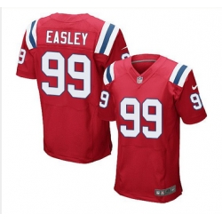 Nike New England Patriots #99 Dominique Easley Red Alternate Men 27s Stitched NFL Elite Jersey Nike New England Patriots #99 Dominique Easley Red Alternate Men 27s Stitched NFL Elite Jersey