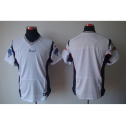 Nike New England Patriots Blank White Elite NFL Jersey Nike New England Patriots Blank White Elite NFL Jersey