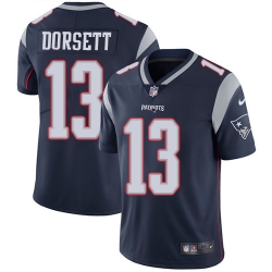 Nike Patriots #13 Phillip Dorsett Navy Blue Team Color Mens Stitched NFL Vapor Untouchable Limited Jersey Nike Patriots #13 Phillip Dorsett Navy Blue Team Color Mens Stitched NFL Vapor Untouchable Limited Jersey