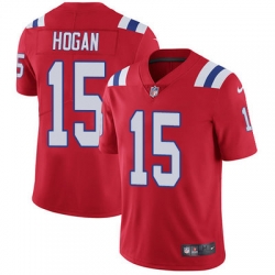 Nike Patriots #15 Chris Hogan Red Alternate Mens Stitched NFL Vapor Untouchable Limited Jersey Nike Patriots #15 Chris Hogan Red Alternate Mens Stitched NFL Vapor Untouchable Limited Jersey