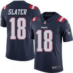 Nike Patriots #18 Matt Slater Navy Blue Mens Stitched NFL Limited Rush Jersey Nike Patriots #18 Matt Slater Navy Blue Mens Stitched NFL Limited Rush Jersey