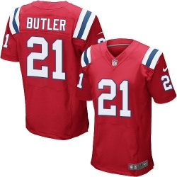 Nike Patriots #21 Malcolm Butler Red Alternate Mens Stitched NFL Elite Jersey Nike Patriots #21 Malcolm Butler Red Alternate Mens Stitched NFL Elite Jersey