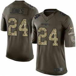 Nike Patriots #24 Cyrus Jones Green Mens Stitched NFL Limited Salute to Service Jersey Nike Patriots #24 Cyrus Jones Green Mens Stitched NFL Limited Salute to Service Jersey