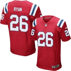 Nike Patriots #26 Logan Ryan Red Alternate Mens Stitched NFL Elite Jersey Nike Patriots #26 Logan Ryan Red Alternate Mens Stitched NFL Elite Jersey