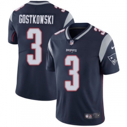 Nike Patriots #3 Stephen Gostkowski Navy Blue Team Color Mens Stitched NFL Vapor Untouchable Limited Jersey Nike Patriots #3 Stephen Gostkowski Navy Blue Team Color Mens Stitched NFL Vapor Untouchable Limited Jersey