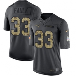 Nike Patriots #33 Kevin Faulk Black Mens Stitched NFL Limited 2016 Salute To Service Jersey Nike Patriots #33 Kevin Faulk Black Mens Stitched NFL Limited 2016 Salute To Service Jersey