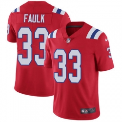 Nike Patriots #33 Kevin Faulk Red Alternate Mens Stitched NFL Vapor Untouchable Limited Jersey Nike Patriots #33 Kevin Faulk Red Alternate Mens Stitched NFL Vapor Untouchable Limited Jersey