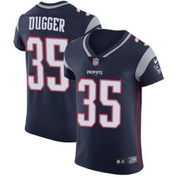 Nike Patriots 35 Kyle Dugger Navy Blue Team Color Men Stitched NFL Vapor Untouchable Elite Jersey Nike Patriots 35 Kyle Dugger Navy Blue Team Color Men Stitched NFL Vapor Untouchable Elite Jersey