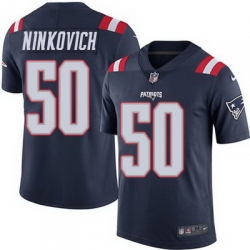 Nike Patriots #50 Rob Ninkovich Navy Blue Mens Stitched NFL Limited Rush Jersey Nike Patriots #50 Rob Ninkovich Navy Blue Mens Stitched NFL Limited Rush Jersey
