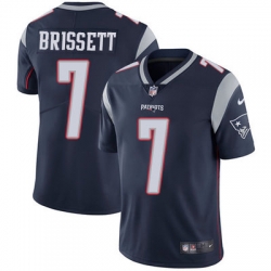 Nike Patriots #7 Jacoby Brissett Navy Blue Team Color Mens Stitched NFL Vapor Untouchable Limited Jersey Nike Patriots #7 Jacoby Brissett Navy Blue Team Color Mens Stitched NFL Vapor Untouchable Limited Jersey