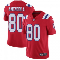 Nike Patriots #80 Danny Amendola Red Alternate Mens Stitched NFL Vapor Untouchable Limited Jersey Nike Patriots #80 Danny Amendola Red Alternate Mens Stitched NFL Vapor Untouchable Limited Jersey
