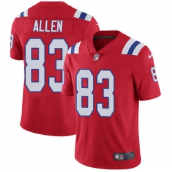 Nike Patriots #83 Dwayne Allen Red Alternate Mens Stitched NFL Vapor Untouchable Limited Jersey Nike Patriots #83 Dwayne Allen Red Alternate Mens Stitched NFL Vapor Untouchable Limited Jersey