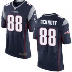Nike Patriots #88 Martellus Bennett Navy Blue Team Color Men Stitched NFL Elite Jersey Nike Patriots #88 Martellus Bennett Navy Blue Team Color Men Stitched NFL Elite Jersey