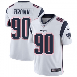 Nike Patriots #90 Malcom Brown White Mens Stitched NFL Vapor Untouchable Limited Jersey Nike Patriots #90 Malcom Brown White Mens Stitched NFL Vapor Untouchable Limited Jersey
