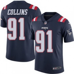 Nike Patriots #91 Jamie Collins Navy Blue Mens Stitched NFL Limited Rush Jersey Nike Patriots #91 Jamie Collins Navy Blue Mens Stitched NFL Limited Rush Jersey