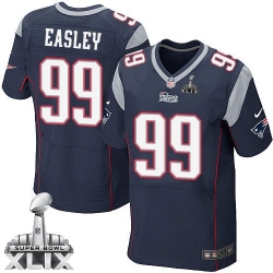 Nike Patriots #99 Dominique Easley Navy Blue Team Color Super Bowl XLIX Mens Stitched NFL Elite Jersey Nike Patriots #99 Dominique Easley Navy Blue Team Color Super Bowl XLIX Mens Stitched NFL Elite Jersey