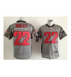 nike new england patriots 22 stevan ridley grey Elite shadow NFL Jersey