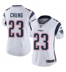 Nike Patriots #23 Patrick Chung White Womens Stitched NFL Vapor Untouchable Limited Jersey