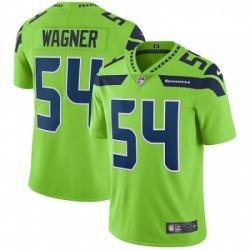 Mens Nike Seattle Seahawks 54 Bobby Wagner Limited Green Rush Vapor Untouchable NFL Jersey