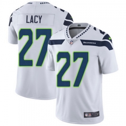 Nike Seahawks #27 Eddie Lacy White Mens Stitched NFL Vapor Untouchable Limited Jersey