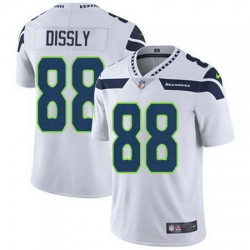 Nike Seahawks #88 Will Dissly White Mens Stitched NFL Vapor Untouchable Limited Jersey