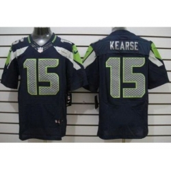 Nike Seattle Seahawks 15 Jermaine Kearse Blue Elite NFL Jersey