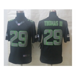 Nike Seattle Seahawks 29 Thomas Black Impact Limited NFL Jersey