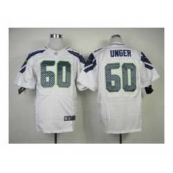 Nike Seattle Seahawks 60 Max Unger white Elite NFL Jersey