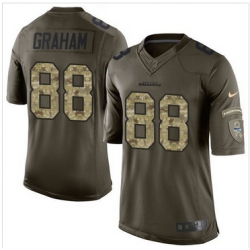 Nike Seattle Seahawks #88 Jimmy Graham Green Men 27s Stitched NFL Limited Salute to Service Jersey