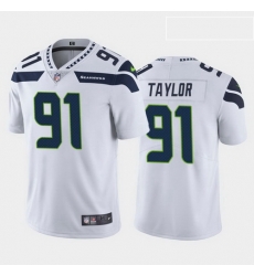 men darrell taylor seattle seahawks white vapor limited jersey 