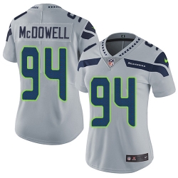 Nike Seahawks #94 Malik McDowell Grey Alternate Womens Stitched NFL Vapor Untouchable Limited Jersey Nike Seahawks #94 Malik McDowell Grey Alternate Womens Stitched NFL Vapor Untouchable Limited Jersey